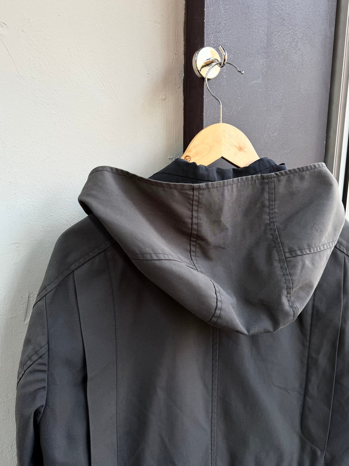 100/ 시스템옴므 이중레이어 패딩 코트자켓 상품이미지8