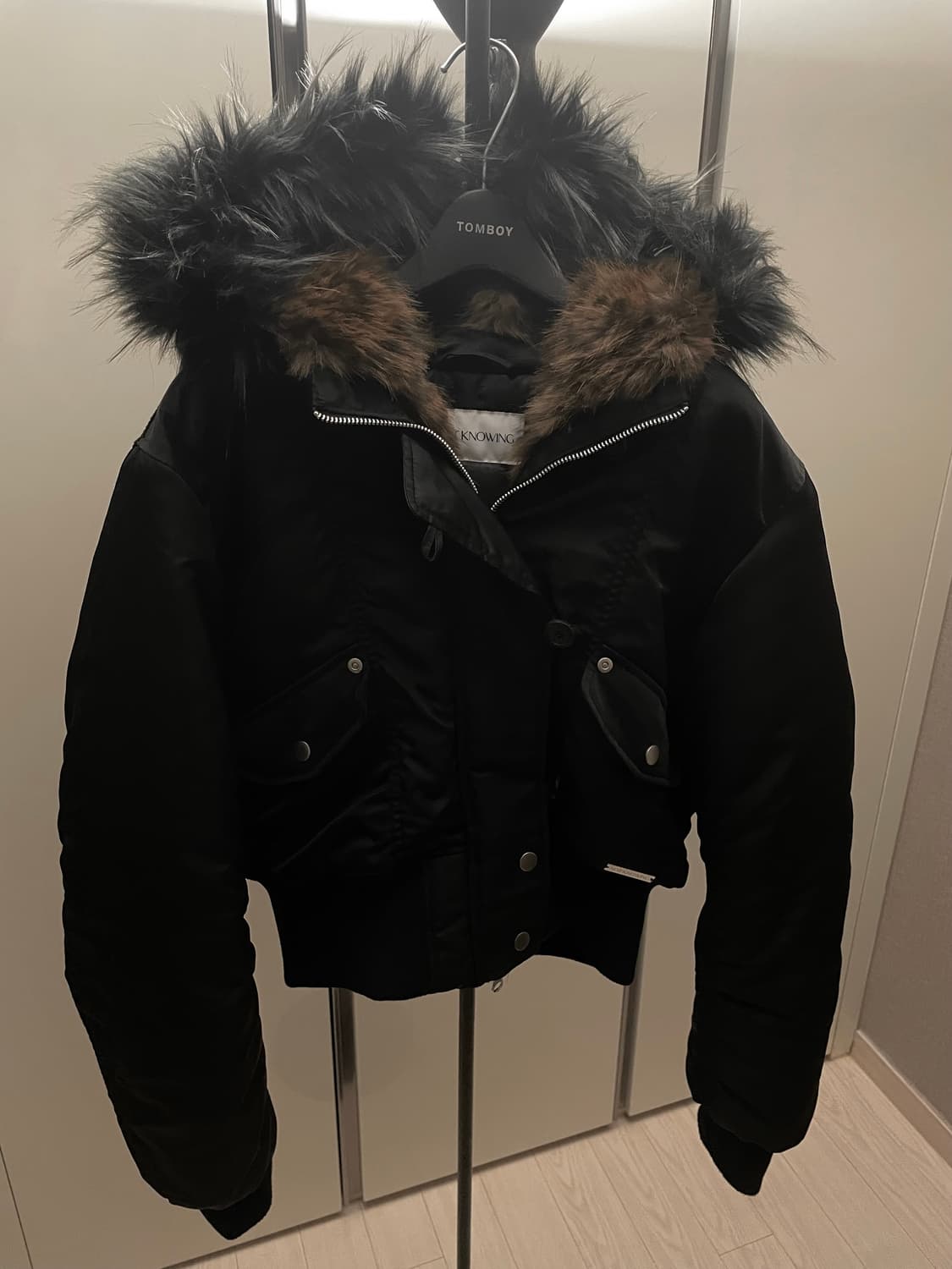 낫노잉 Fur Trim MA-1 Padded Jumper 상품이미지3