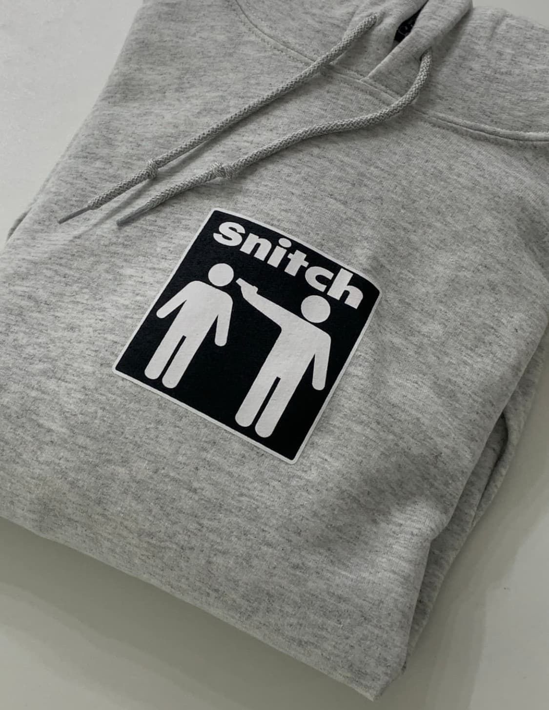 fuckthatnerdshop snitch hoodie 새상품 XL 상품이미지1