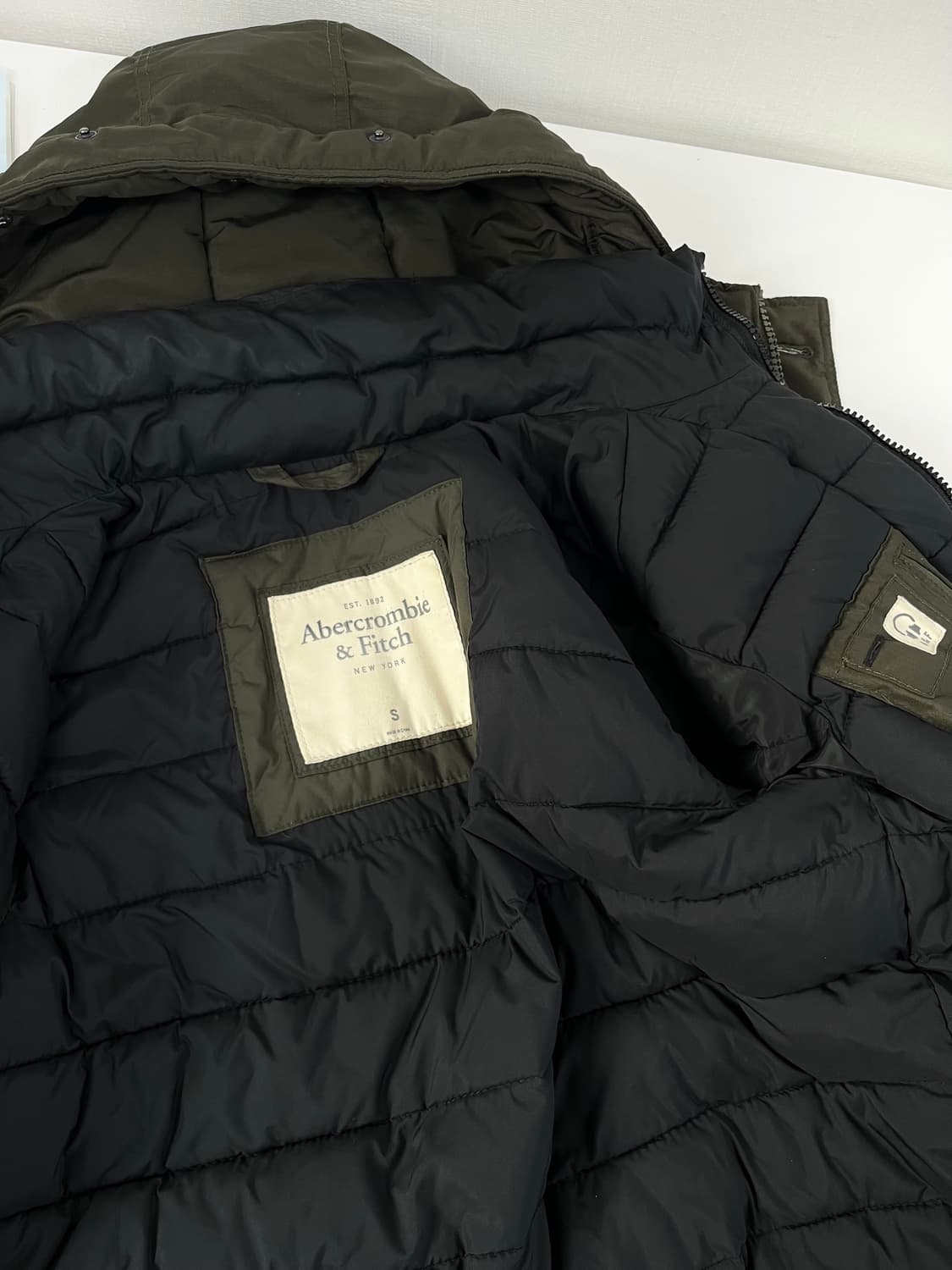 [S] 아베크롬비 야상 패딩 점퍼 상품이미지7