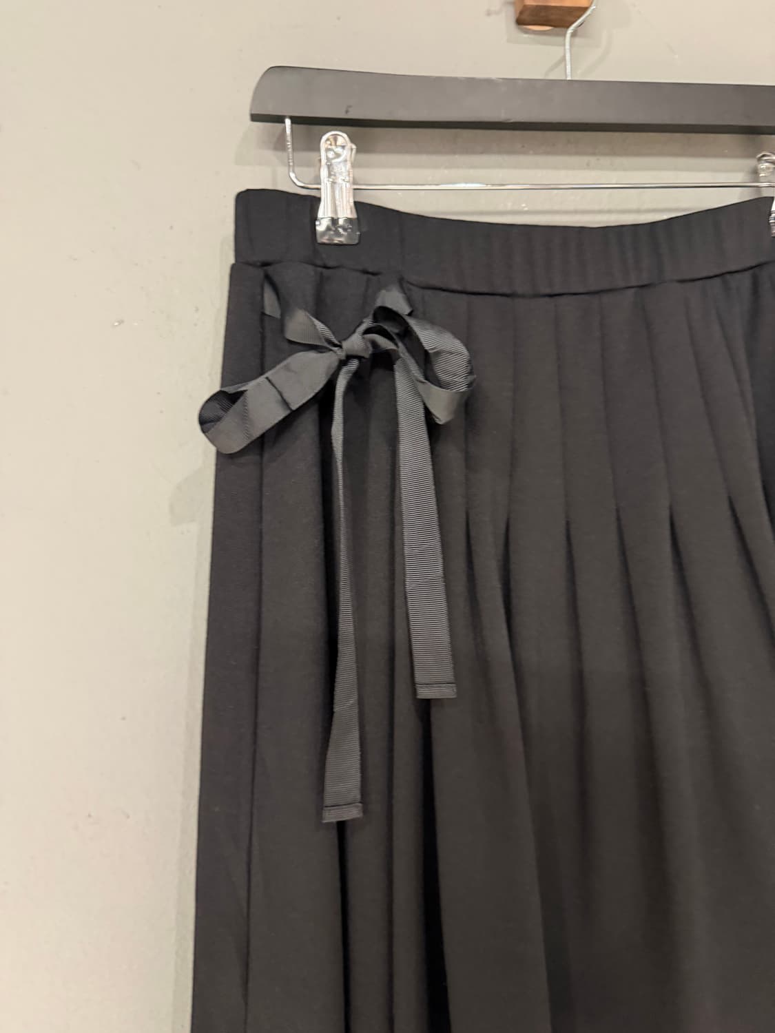 side ribbon pleats layered detail skirt 상품이미지6