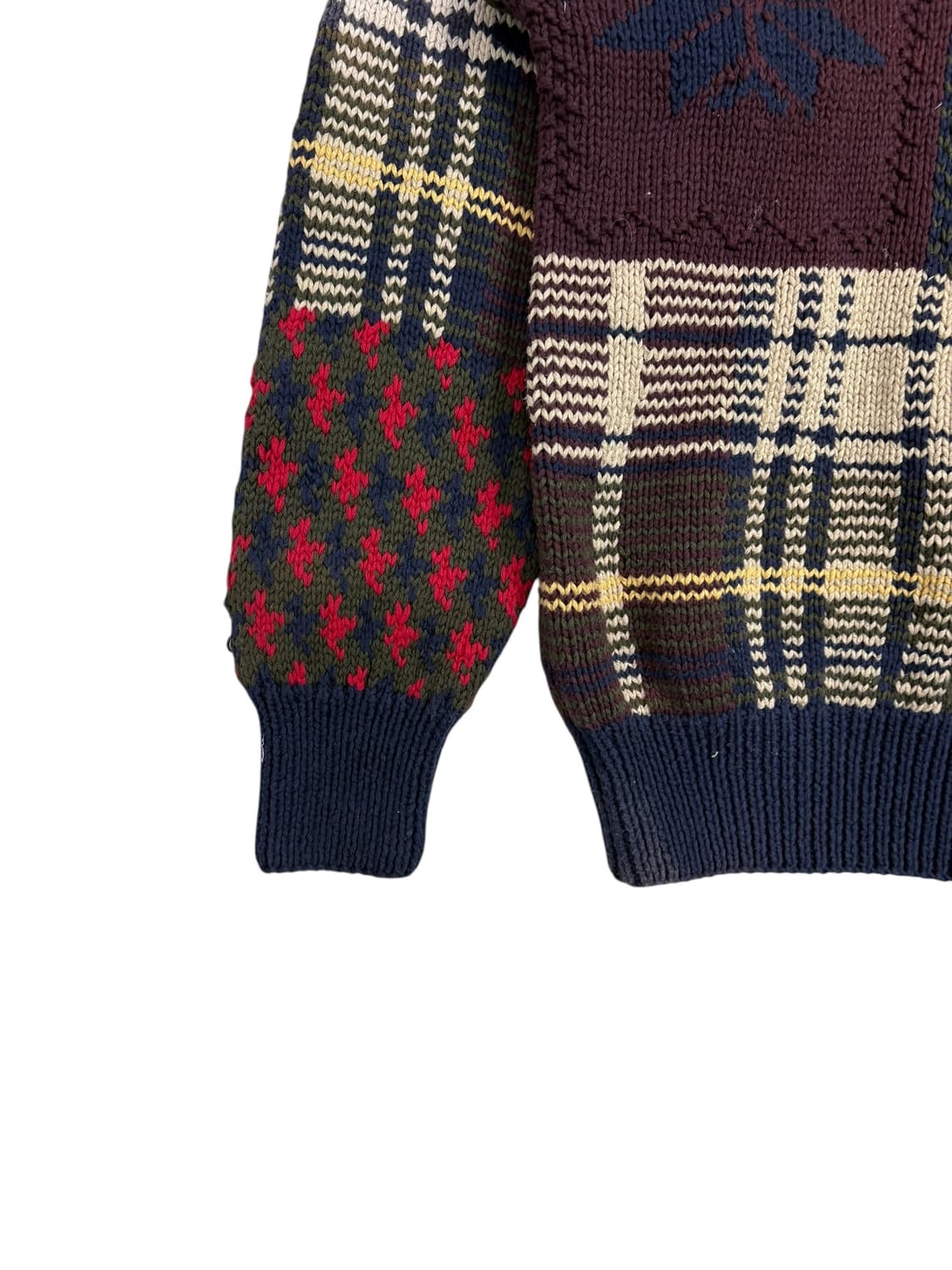 노티카 패치워크 니트 상품이미지4