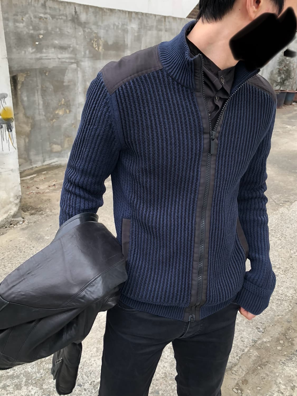 CK 밀리터리 코만도 니트집업  상품이미지1