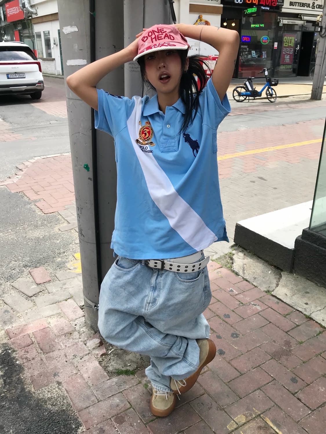 Polo Big Pony PK T-shirt (🩵Rare🩵)  상품이미지1