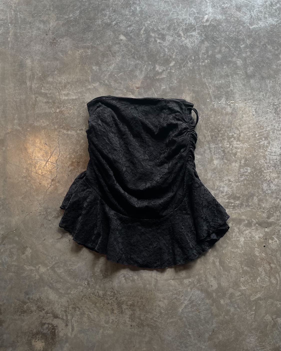 forsetink race shirring skirt 상품이미지5