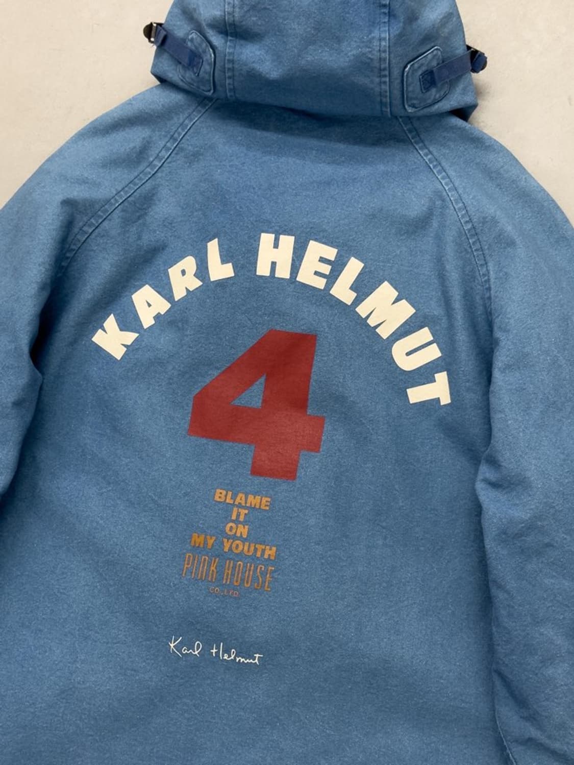 칼 헬무트 데님 후드 자켓 상품이미지2