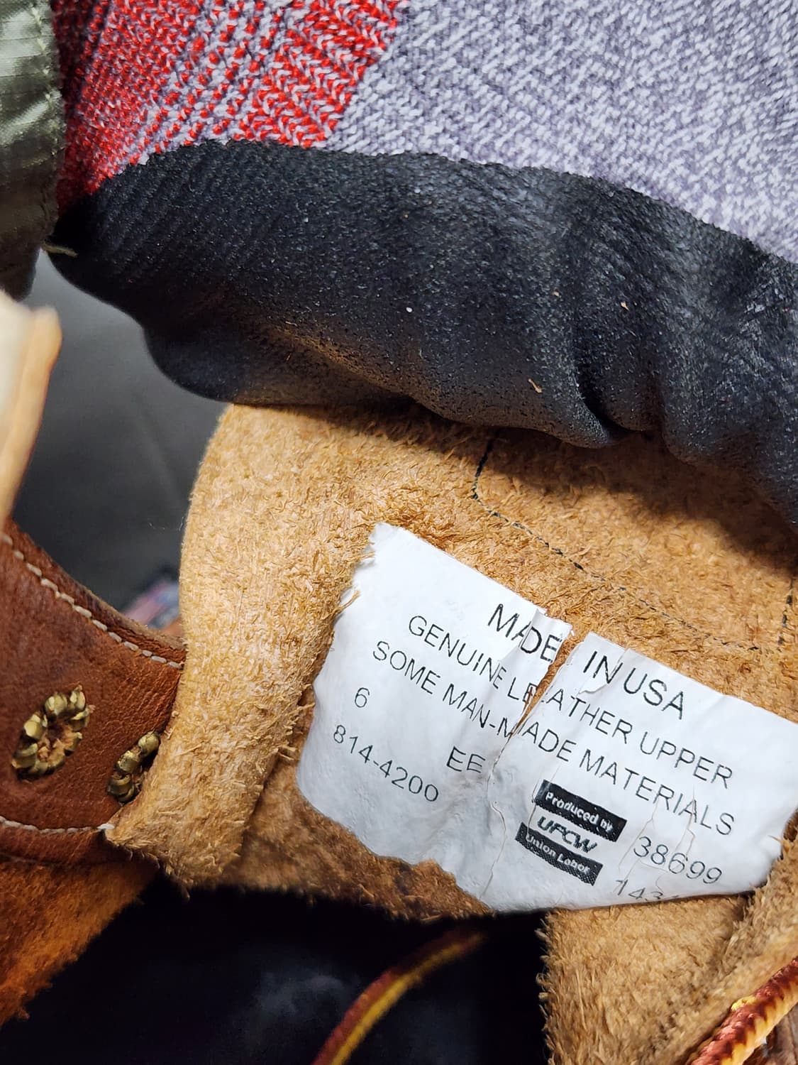 쏘로굿 레더 워크 부츠 (USA MADE) 상품이미지7