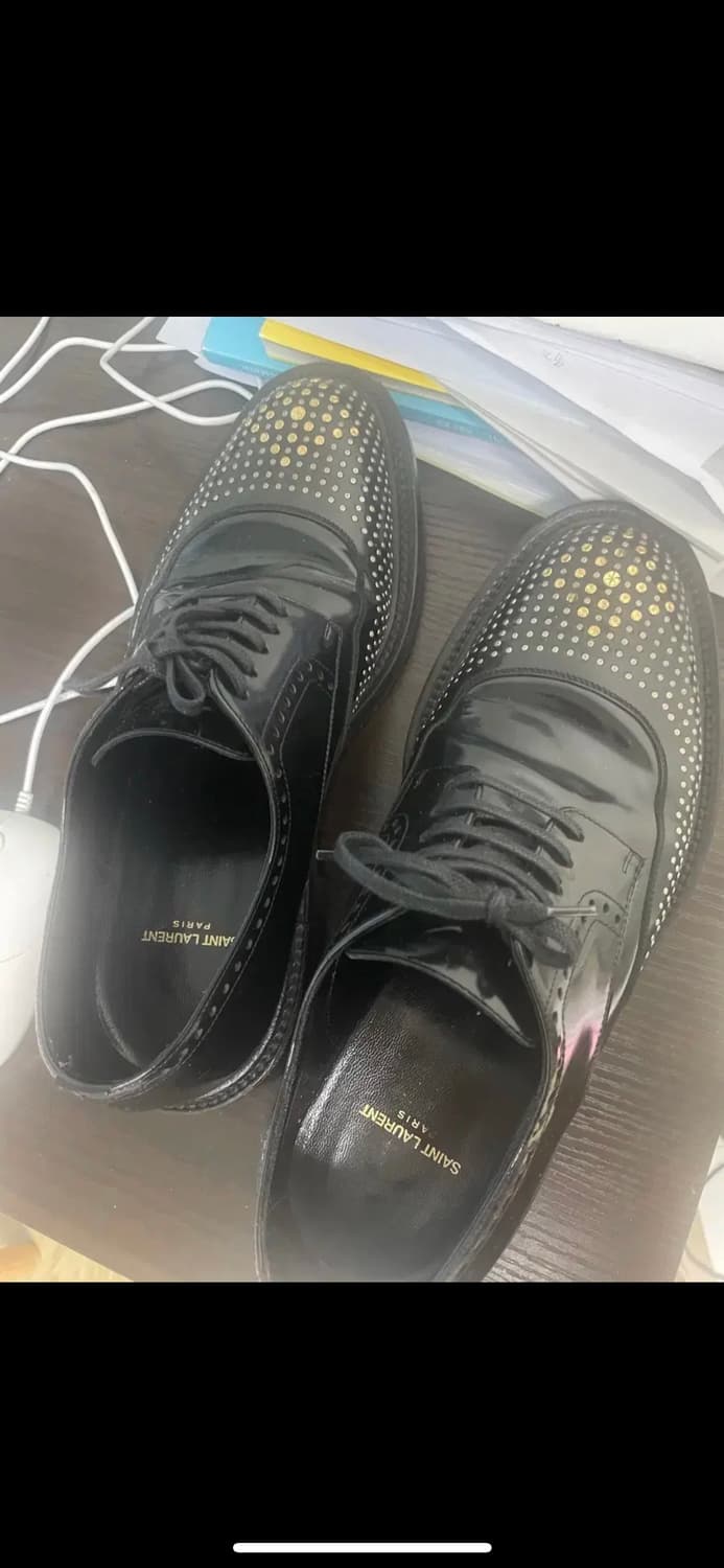 생로랑 스터드 더비 39사이즈 상품이미지2