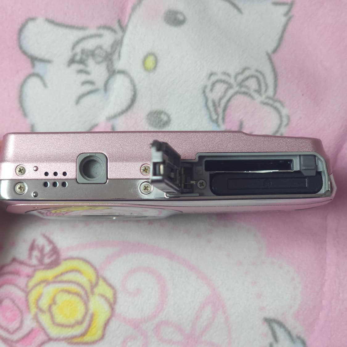 작례O)카시오 엑슬림 EX-Z550 핑크 풀박스 차정원 디카 상품이미지7