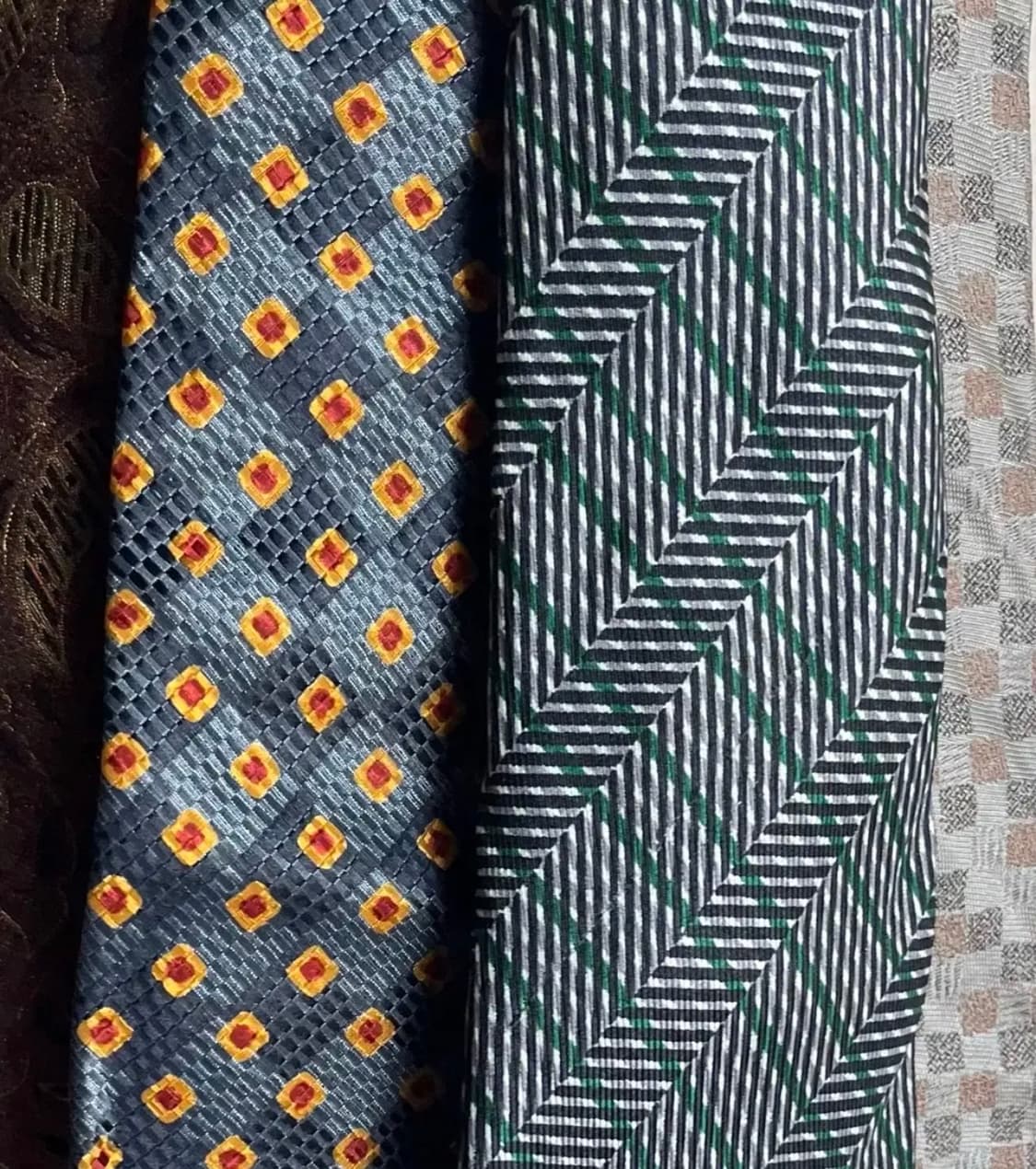 빈티지 타이 4종 (겐죠, 에르메네질도제냐, 리키엘옴므, 랑방)  상품이미지6