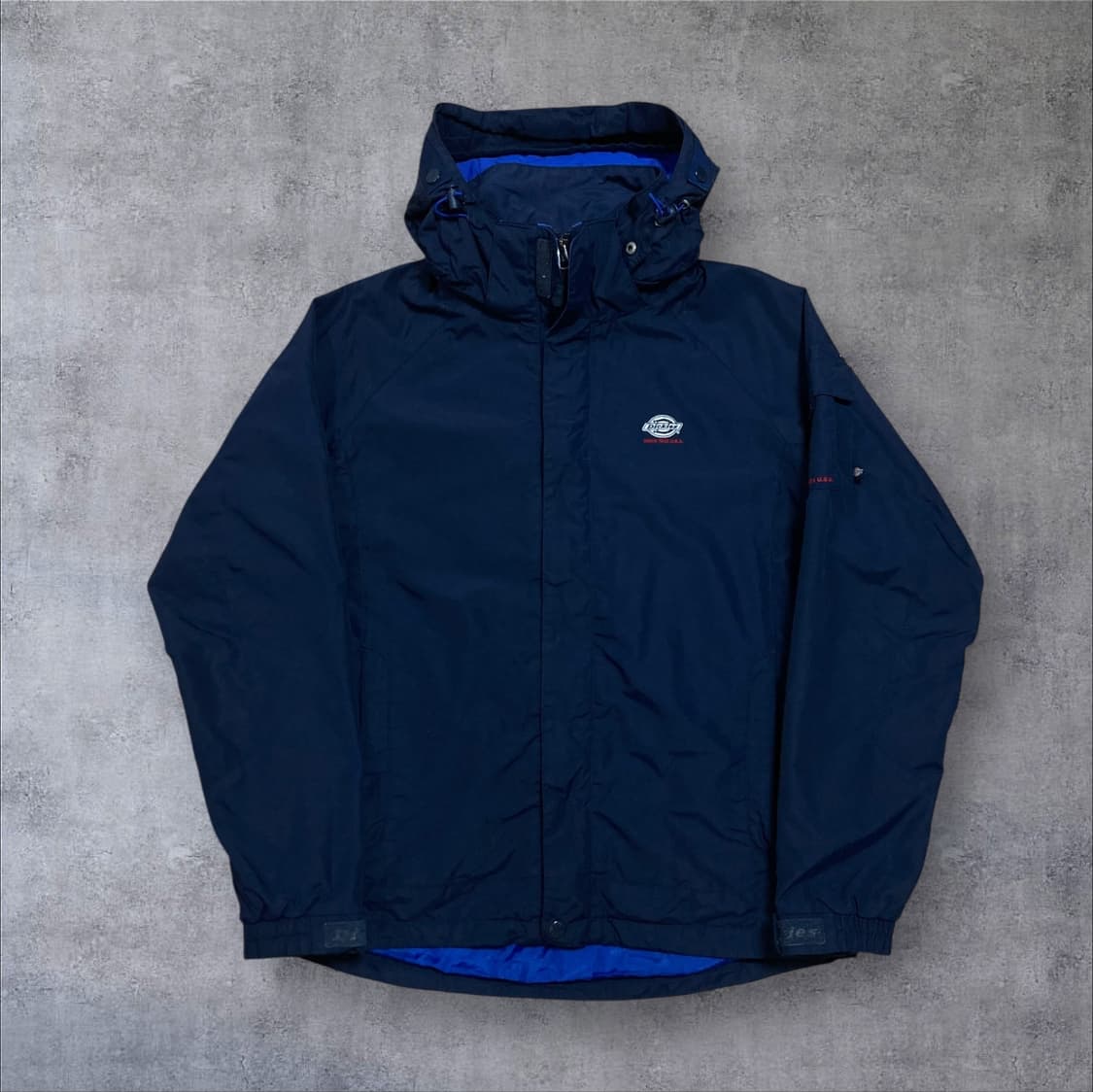 디키즈 스몰 로고 네이비 바람막이 상품이미지1