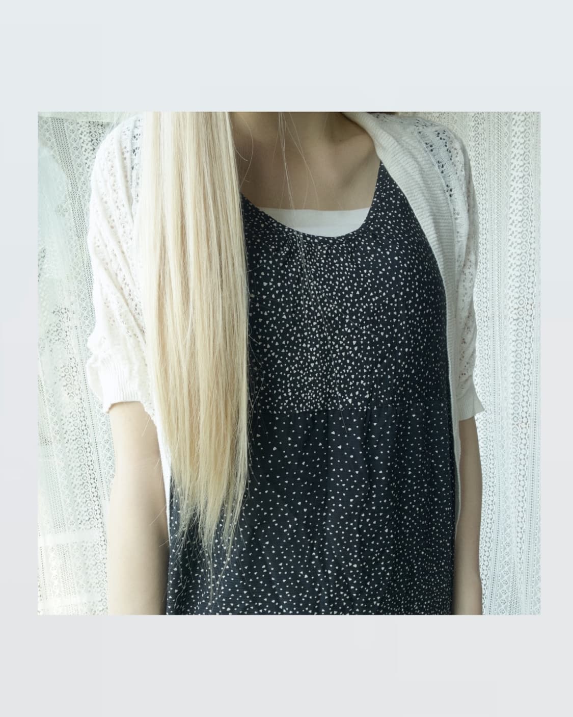 Heart Pattern Sleeveless 하트 패턴 슬리브리스 상품이미지2