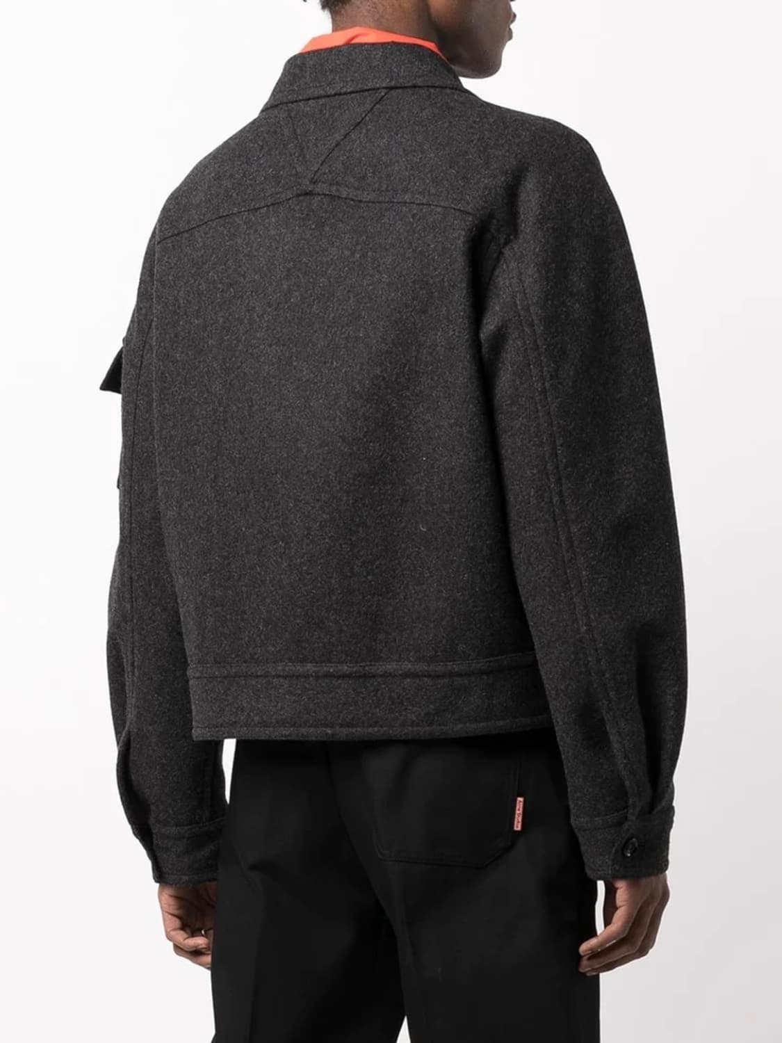 [48] 보테가베네타 밀리터리 울 크롭 숏 자켓 상품이미지3