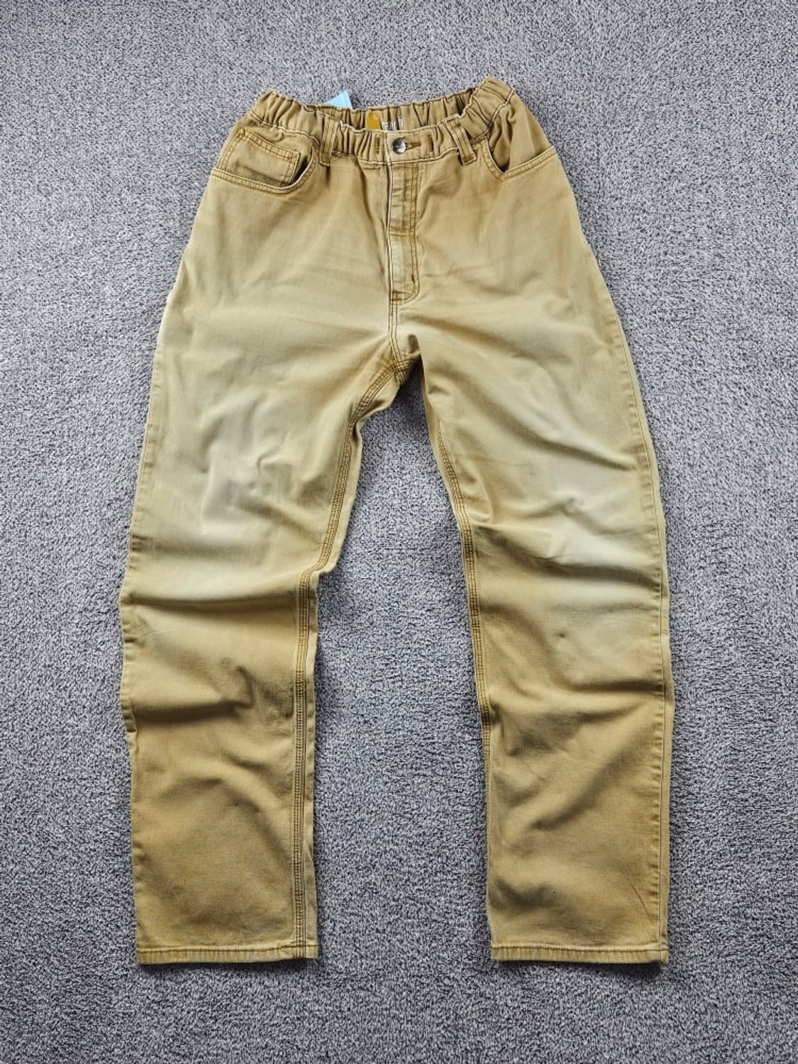 칼하트 밴딩 커스텀 코튼캔버스 카펜터 워크 팬츠 (38X34)/10768 상품이미지3