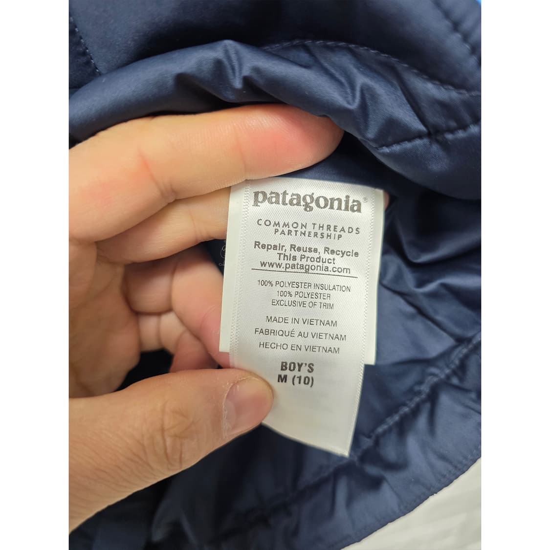 택포) 10Y 성인S 파타고니아 퀄팅 패딩  상품이미지3