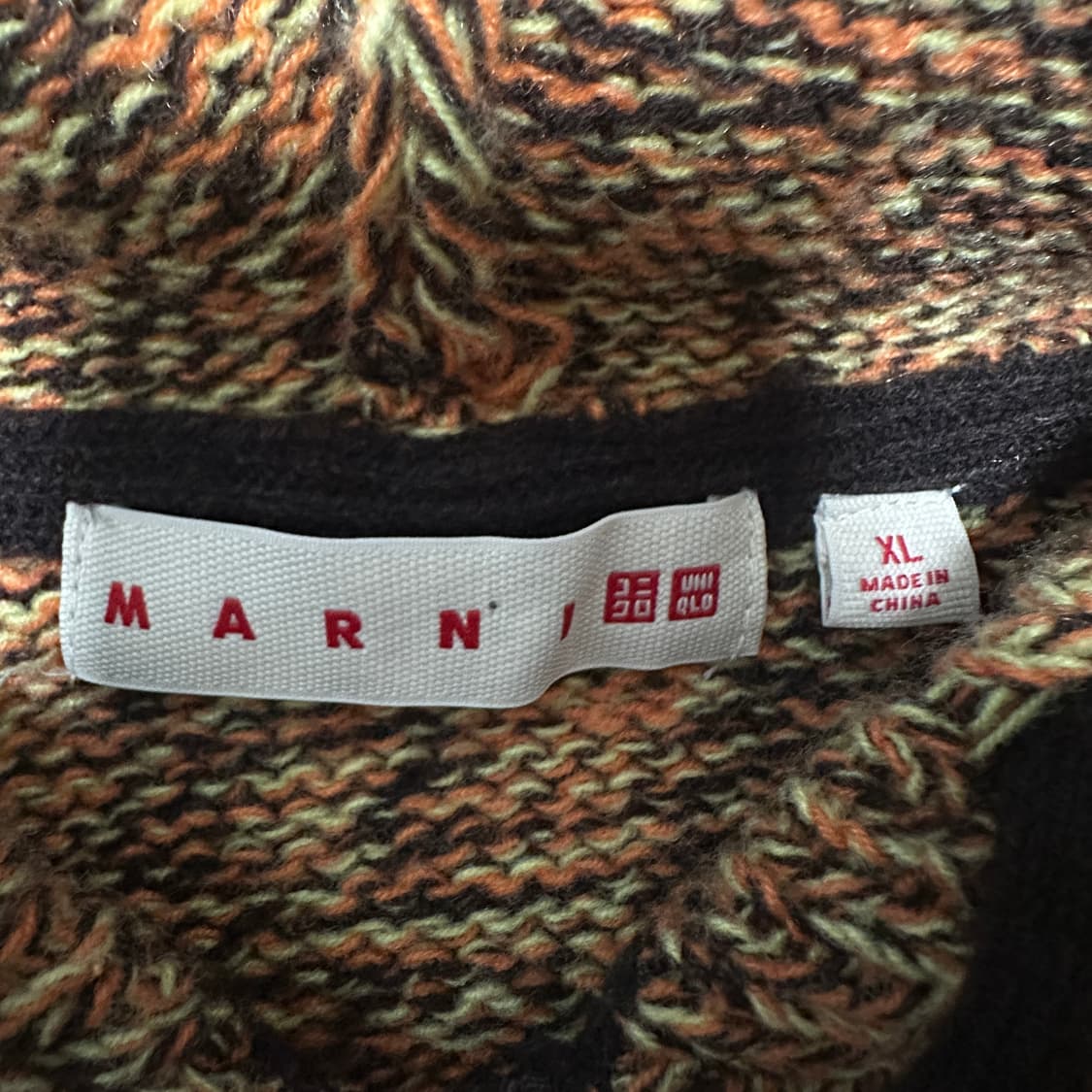UNIQLO X MARNI knit hoodie zipup 상품이미지3