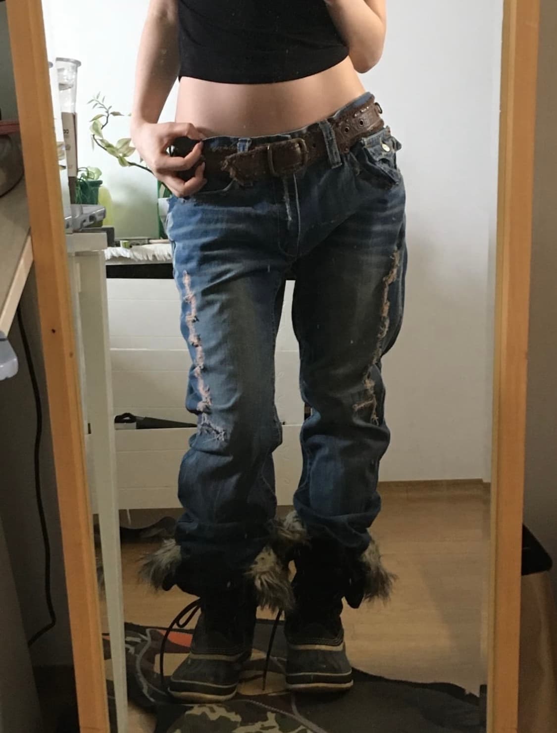 VINTAGE TRUE RELIGION LOWRISE PANTS 상품이미지1