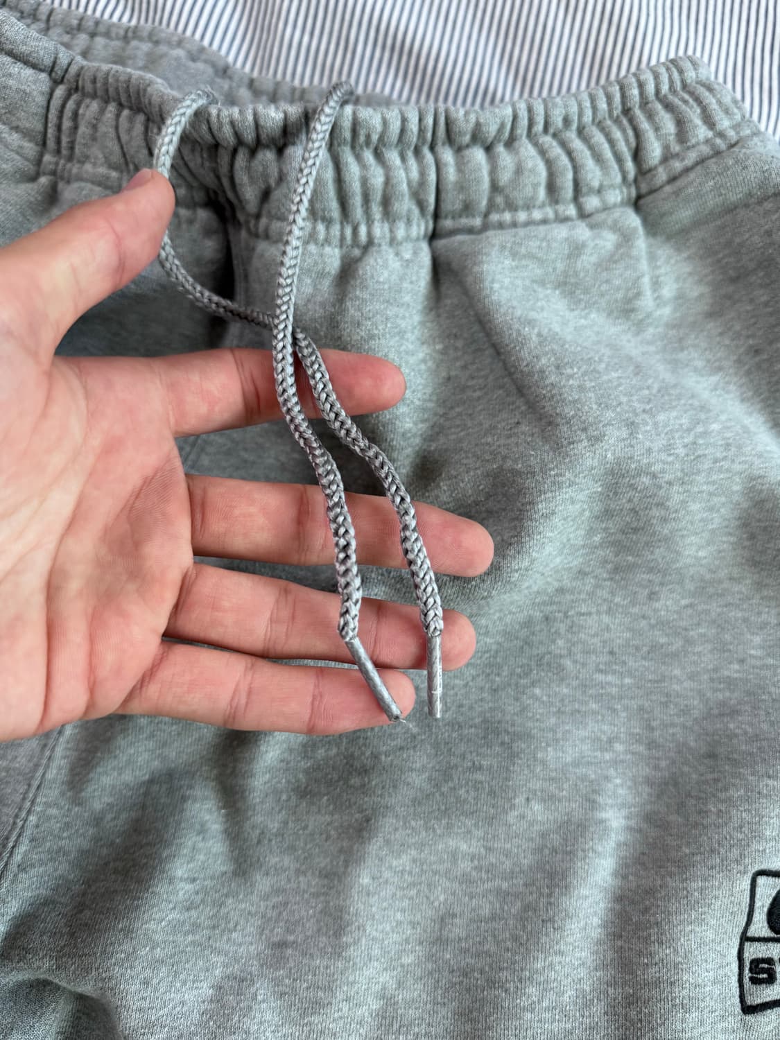 (SS급) 나이키 x 스투시 NRG RA 플리스 팬츠 다크 그레이 헤더  상품이미지7