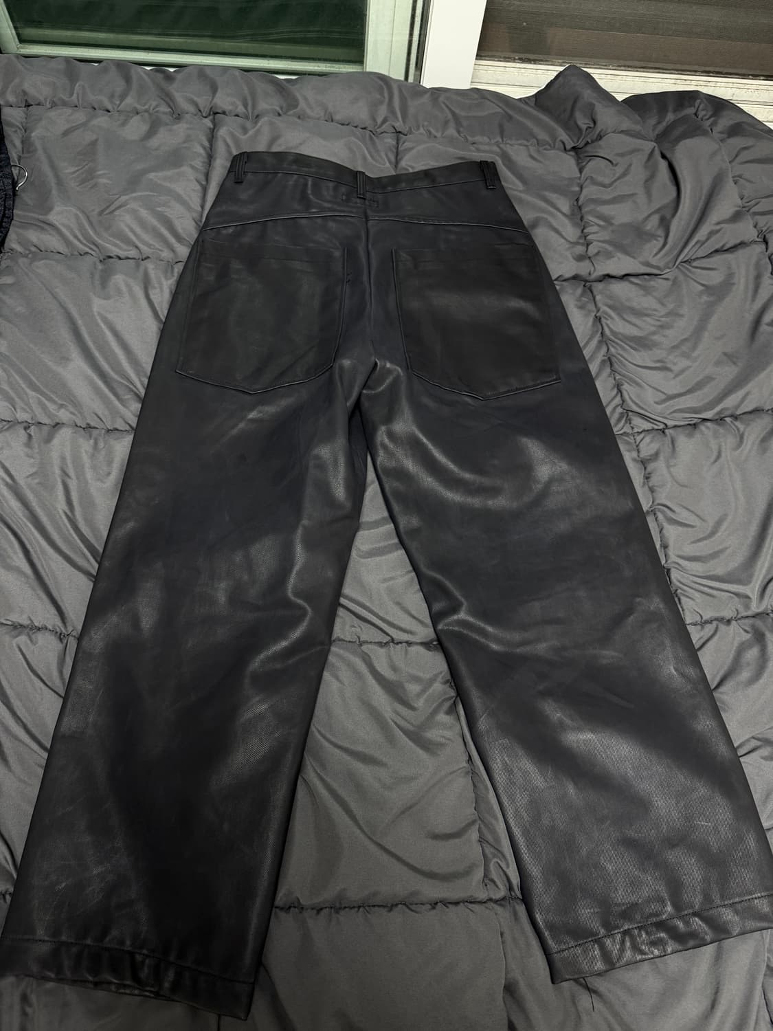 맨하탄프로젝트 가죽 바지 상품이미지3