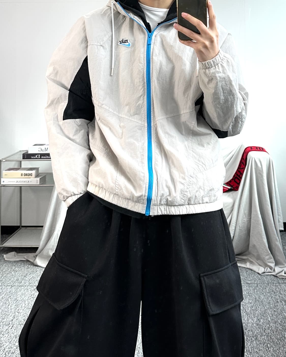 나이키 헤리티지 바람막이 S 상품이미지3