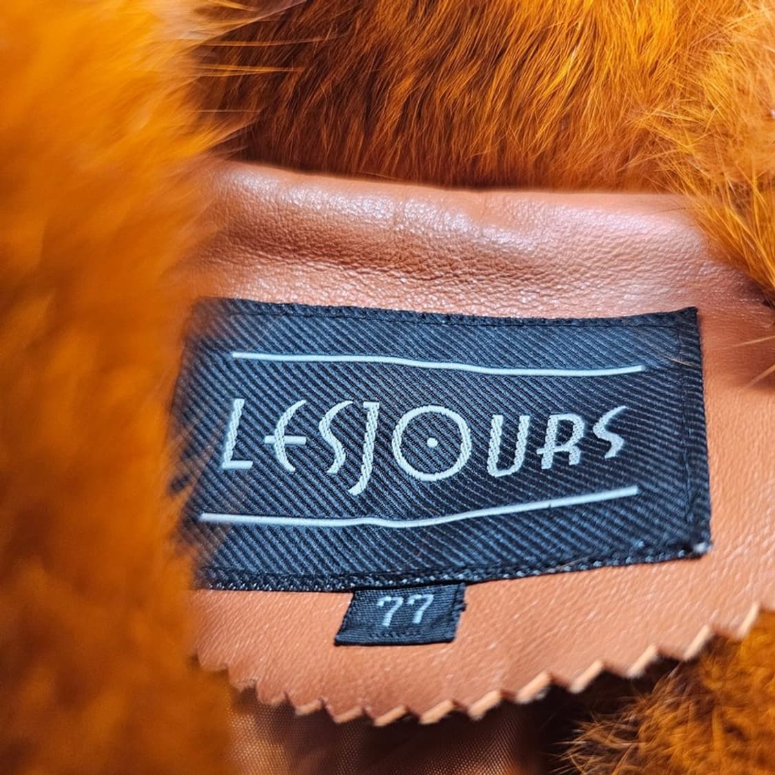 LESJOURS 와일드퍼 양가죽 자켓 77 상품이미지6