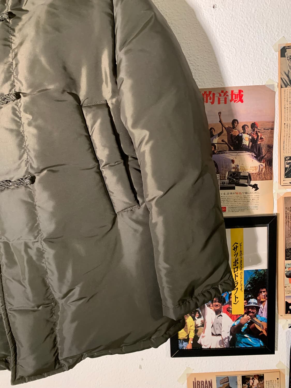 45rpm umii 908 올리브 더플 다운 패딩 상품이미지3