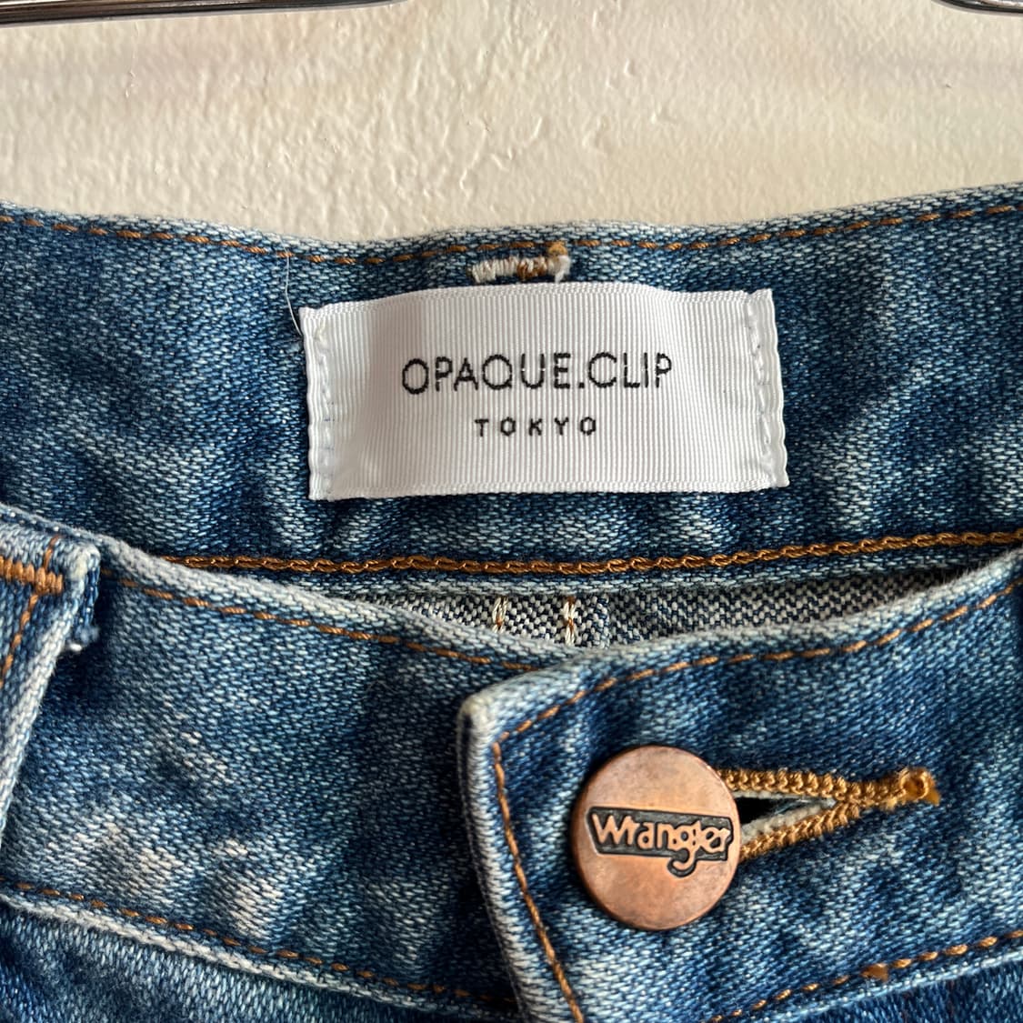 Opaque.Clip X Wrangler Boots Cut Denim 상품이미지8