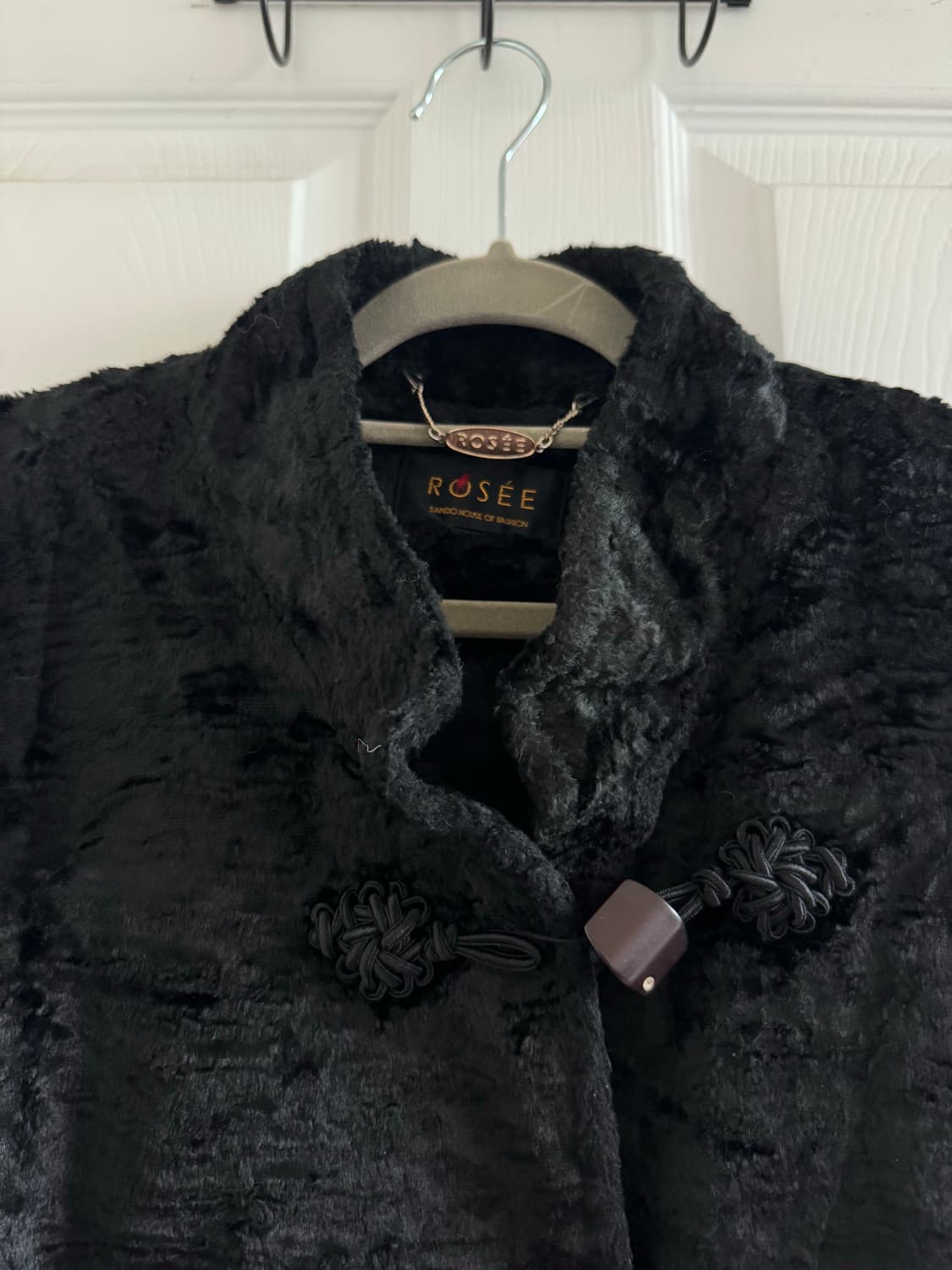 차이나 넥 카라 코트 상품이미지8