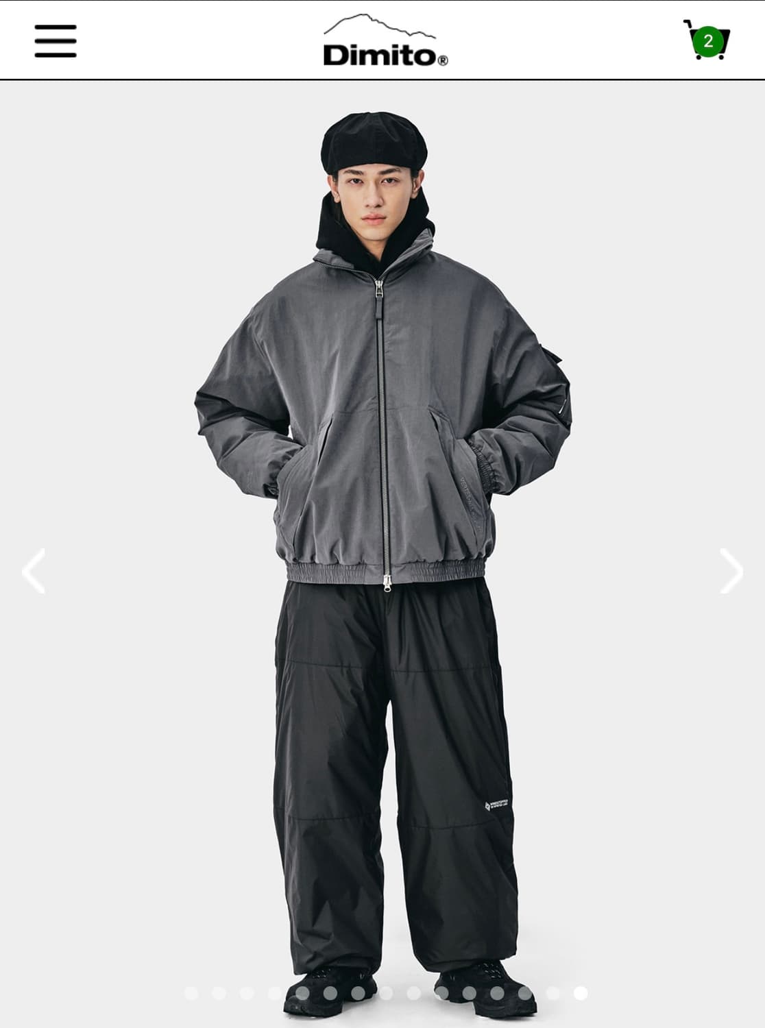 디미토 GTX (VTX X EIDER) WIDE PADDED PANTS 상품이미지1