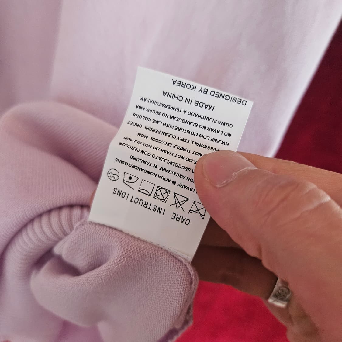 (새상품)센스에라(Senseera) 텐셀(Tencel) 반팔 니트 L 상품이미지7