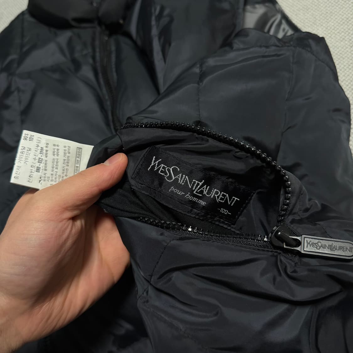 YSL 입생로랑 리버시블 스카치 패딩조끼 상품이미지10