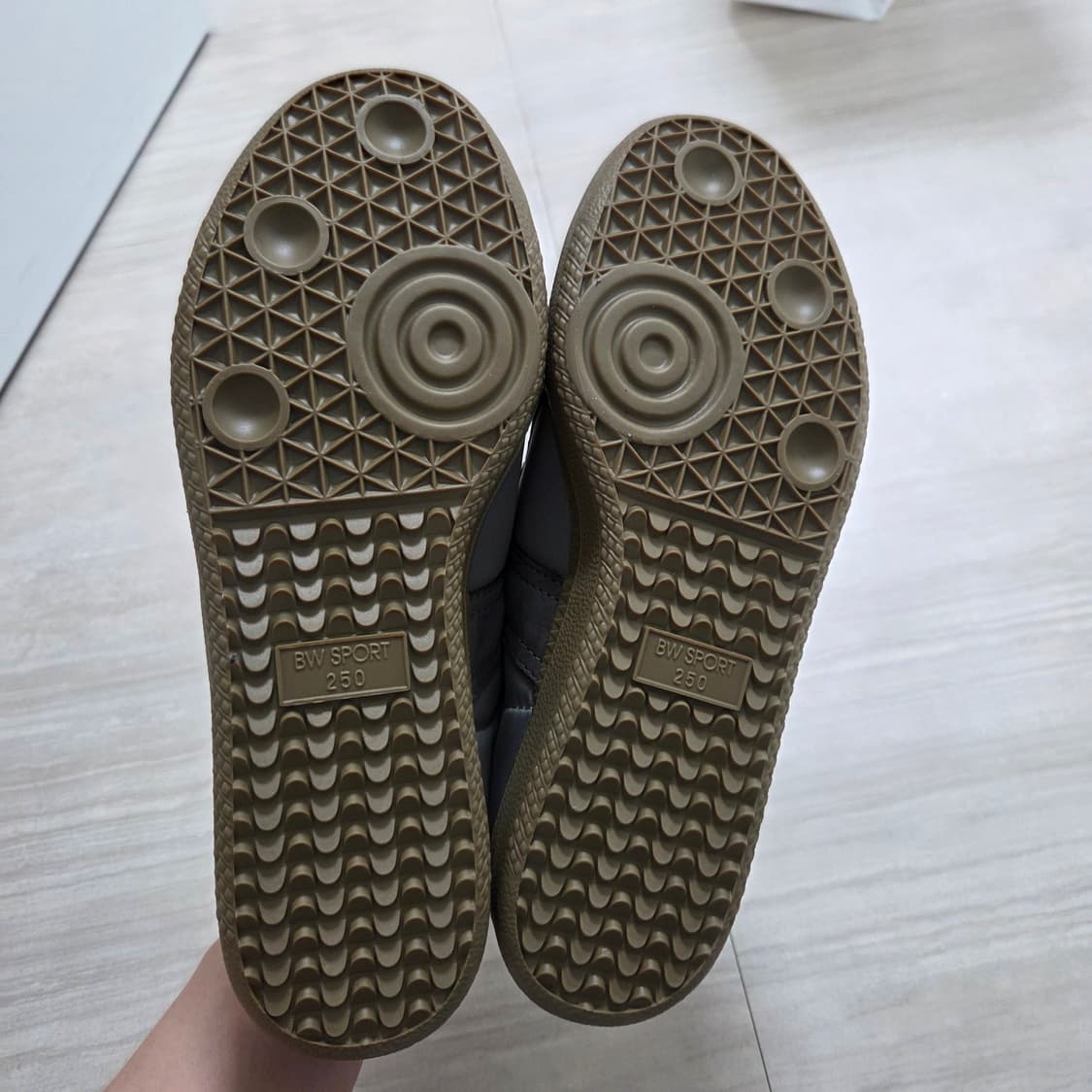 [250mm] 리프로덕션오브파운드 독일군 스니커즈 다크그레이 상품이미지3