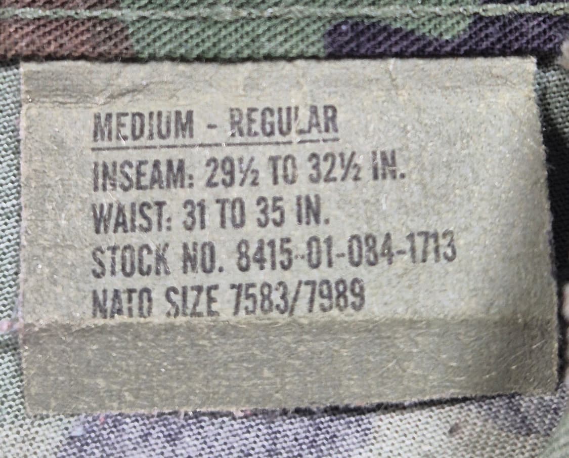 [M]미군 우드랜드 BDU - 671 상품이미지4
