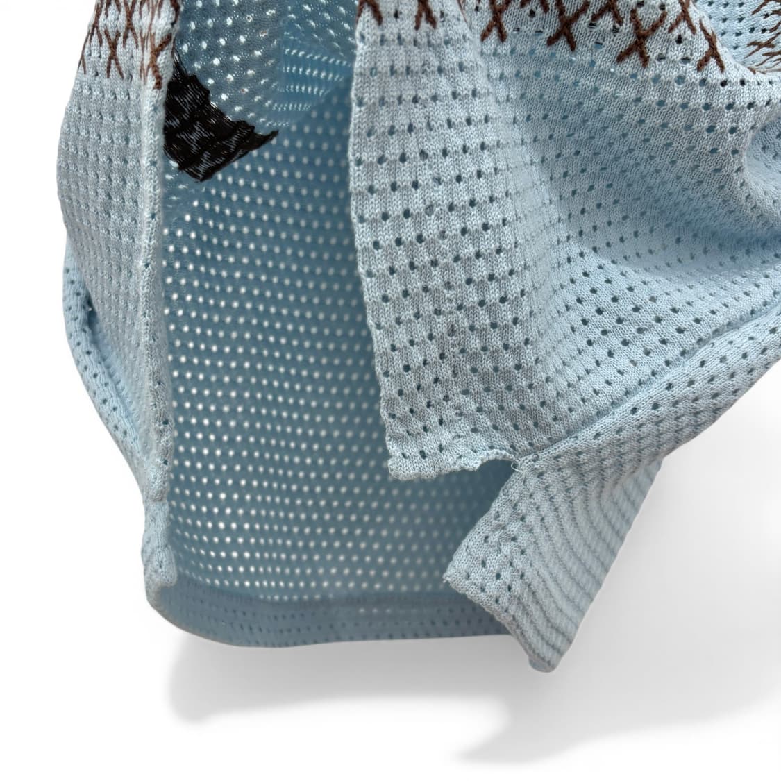 빔즈 플러스 니트 폴로 메쉬 스트라이프 셔츠 상품이미지5