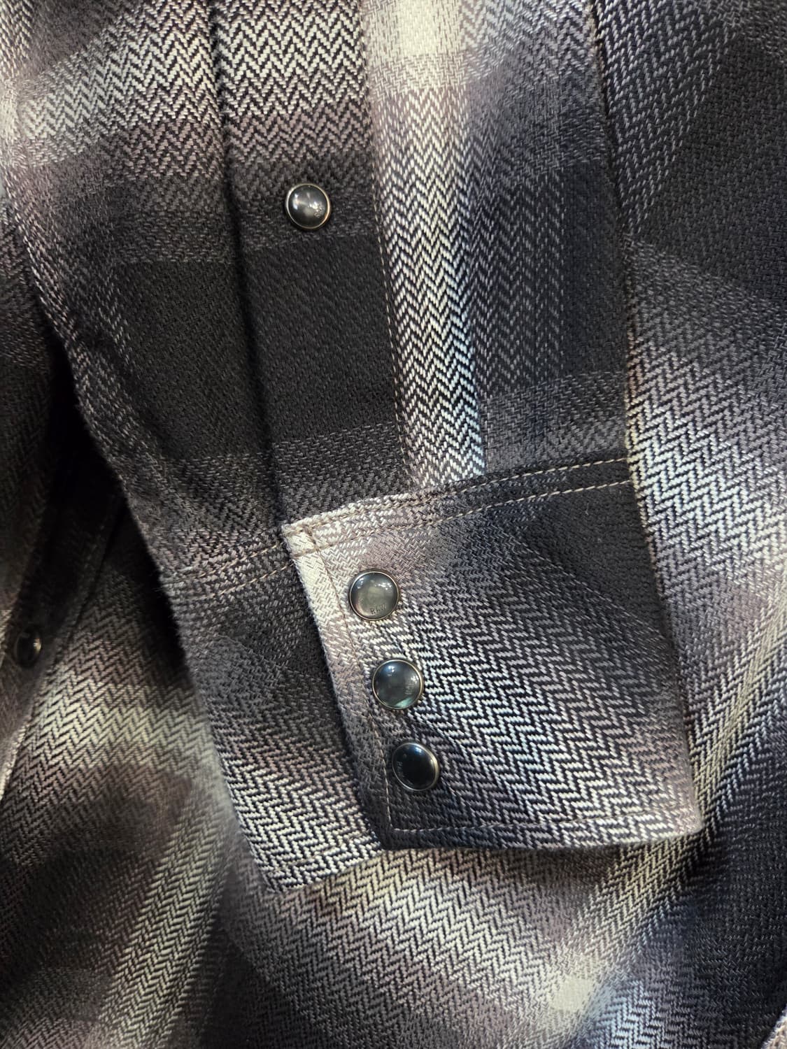 G-STAR RAW 슬림핏 체크 셔츠(XS) 상품이미지4