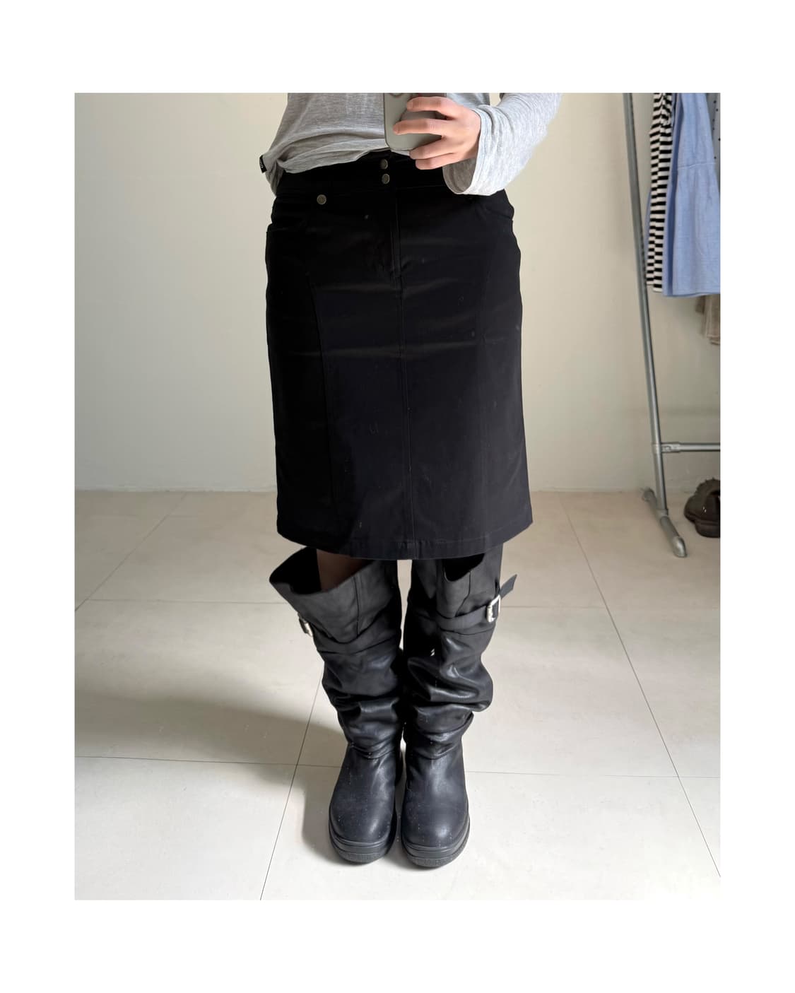 Mixt 미디 스커트 상품이미지1