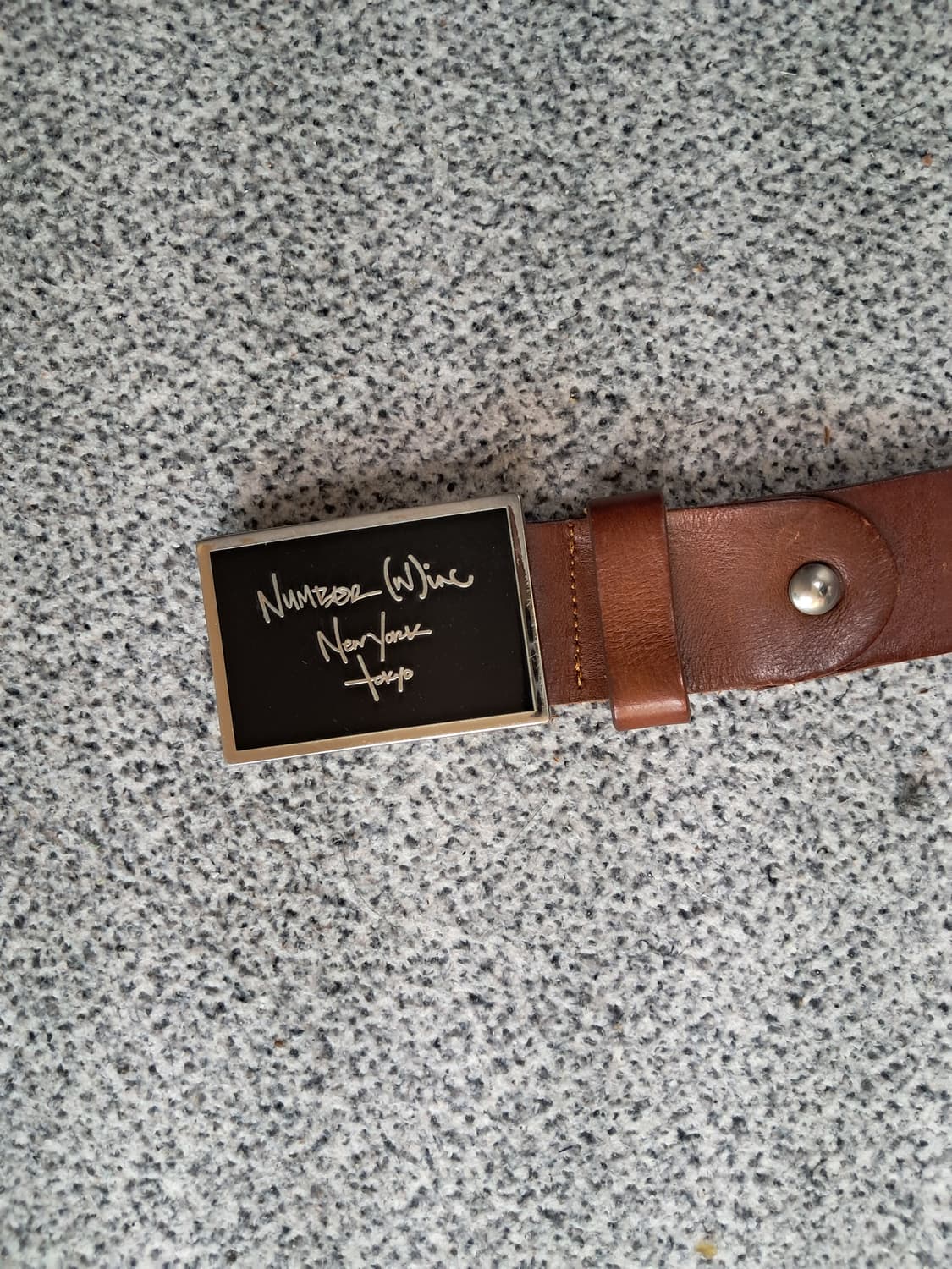 넘버나인가죽벨트 상품이미지1