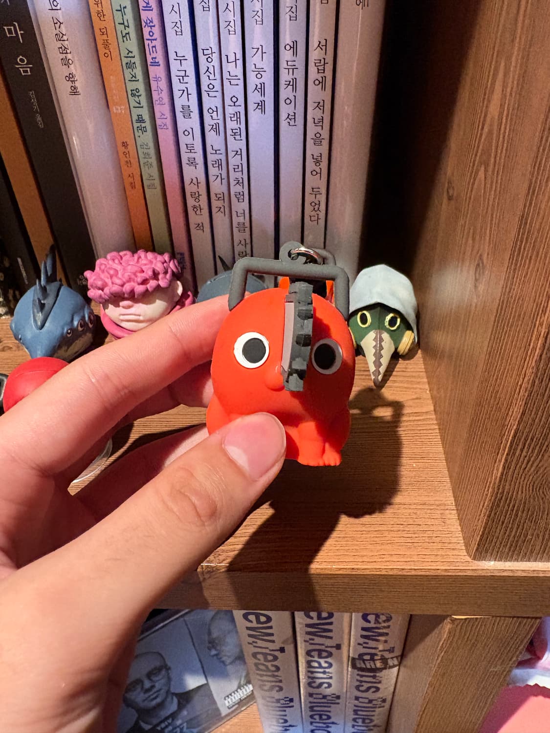 체인소맨 마스크 컬렉션 가챠 풀셋 + 포치타 키링 상품이미지2