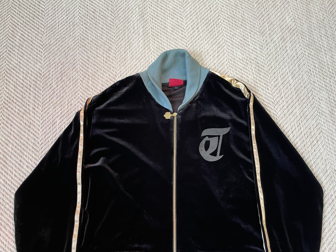 오니츠카타이거 벨벳 벨루어 트랙자켓 J03259 상품이미지2