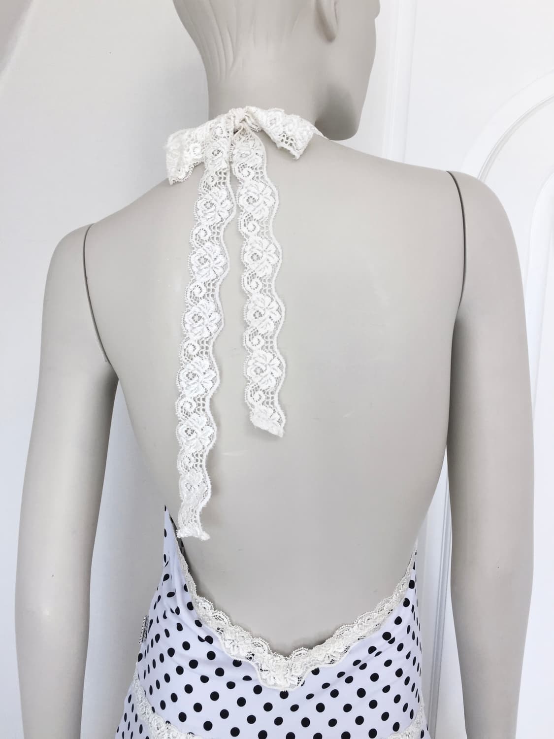 Paco rabanne Polka-dot Drape dress 상품이미지7