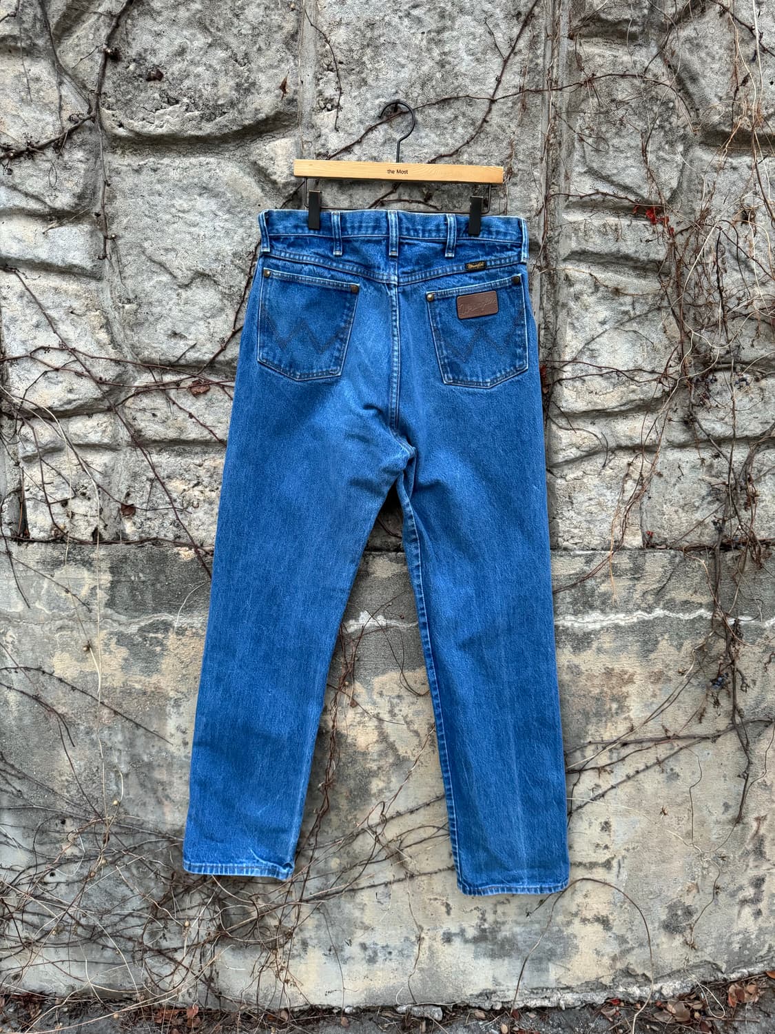 90s 랭글러 usa 빈티지 13mwz 카우보이컷 웨스턴 데님 팬츠 상품이미지2
