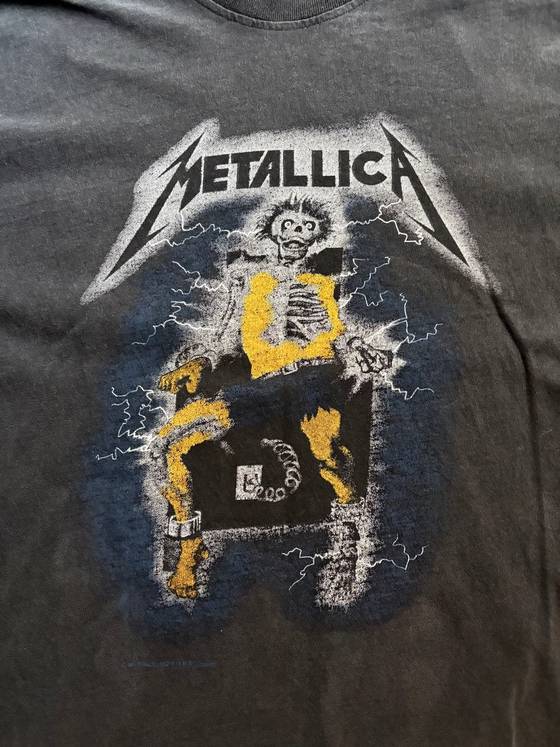 메탈리카 리프린트 빈티지 밴드티 xl 상품이미지2