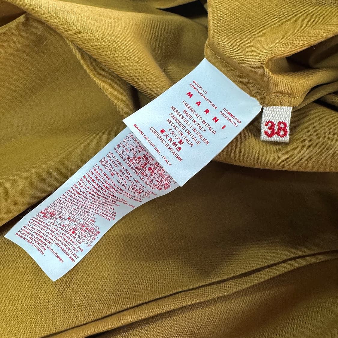 마르니 아코디언 플리츠 원피스 상품이미지4