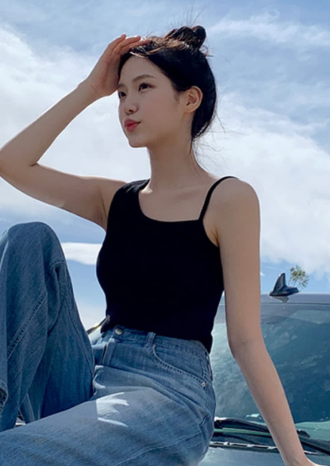 아뜨랑스 언발 나시 상품이미지1