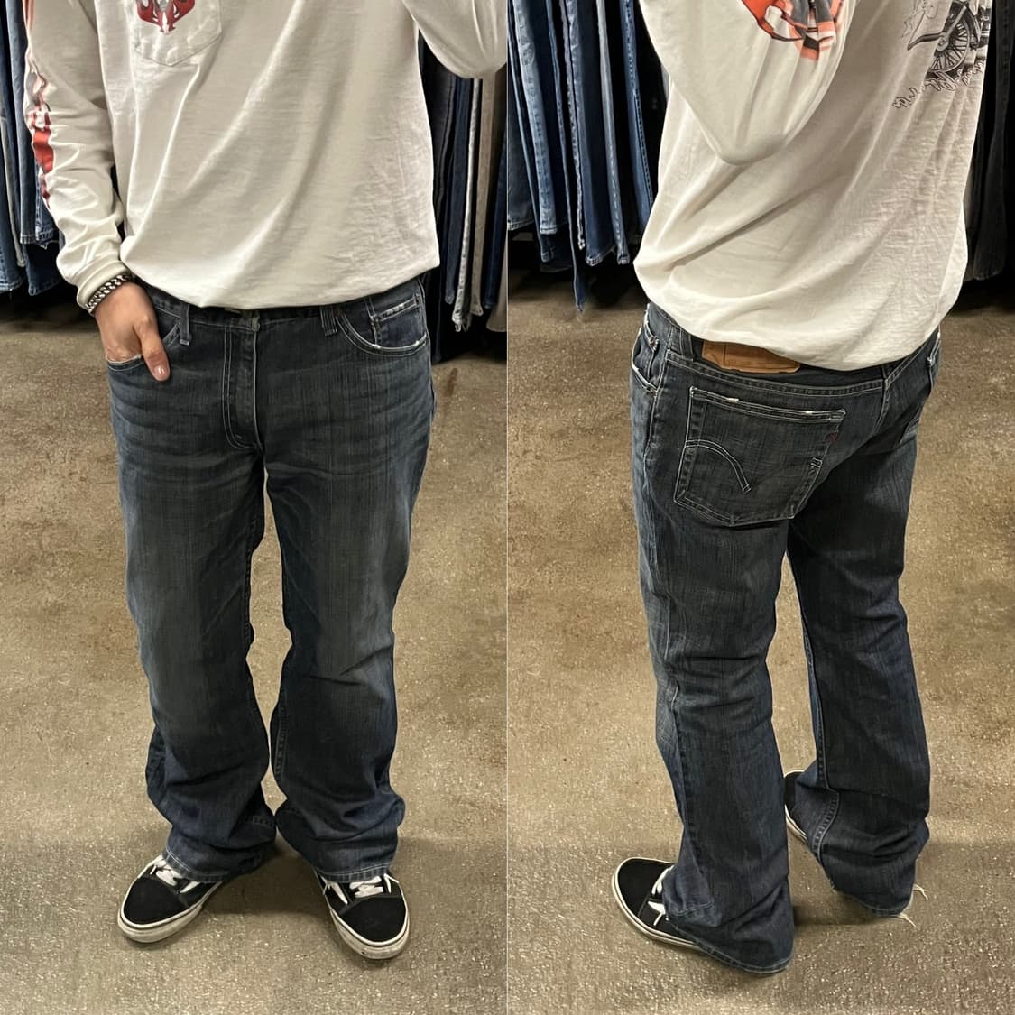 00s Levis517 아시안핏 데님 부츠컷 (32“) 상품이미지1
