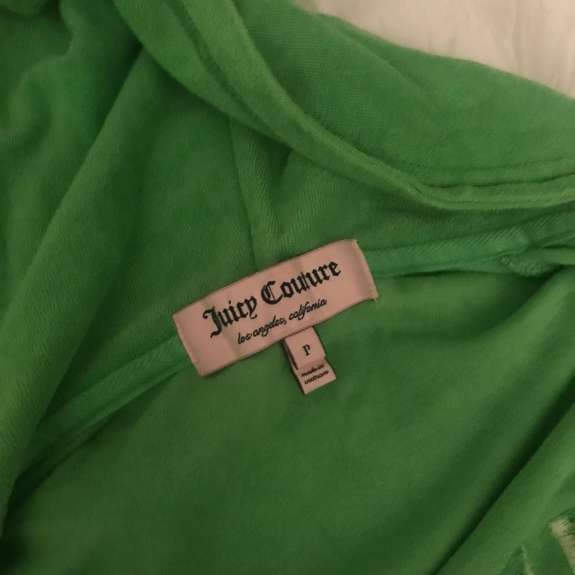 Juicy Couture 쥬시꾸뛰르 y2k 갸루 타올 트레이닝 셋업 상품이미지7