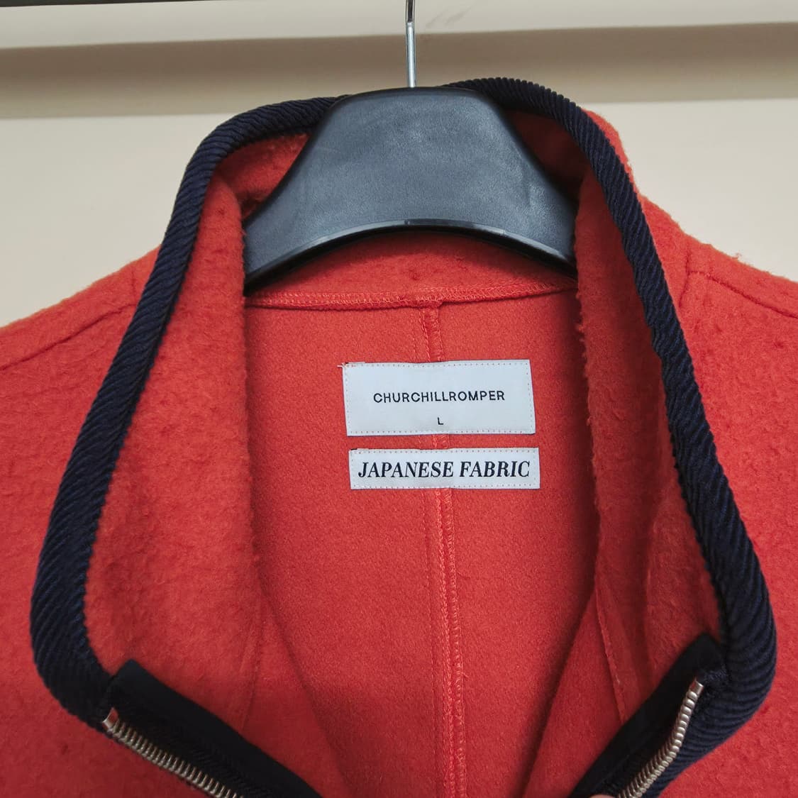 [L] 처칠롬퍼 카센티노 집업 오렌지 casentino zip up 상품이미지8