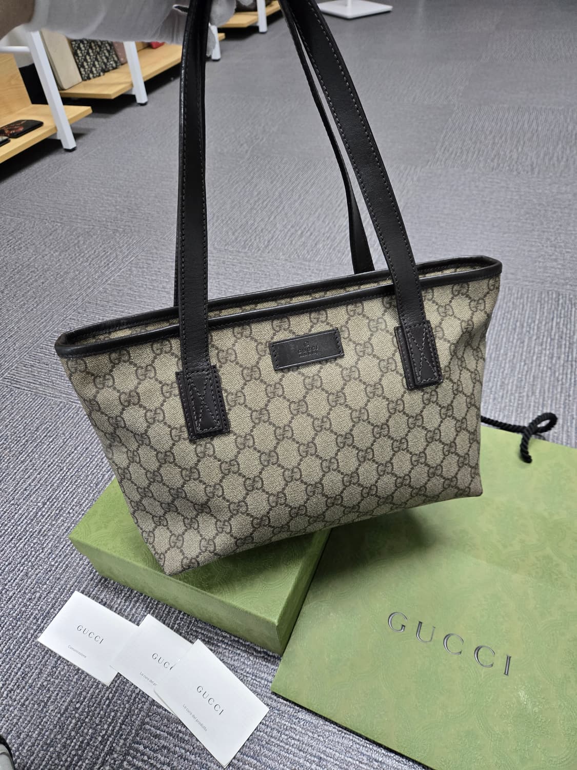 [정품][특가] 구찌 시그니처 토트백 상품이미지1