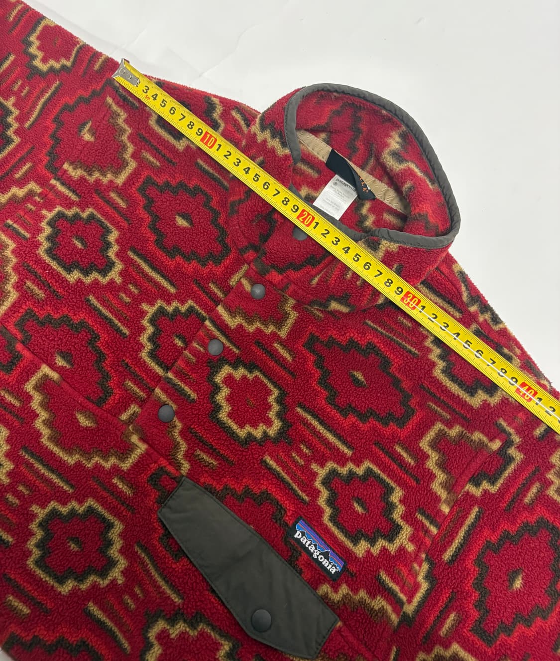 헤비모델)빈티지 신칠라 스냅티 아즈텍패턴 멘즈XS 상품이미지9