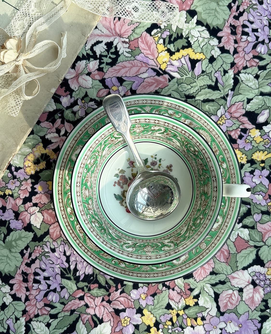 영국 앤틱 실버플레이트 티 캐디스푼 상품이미지1